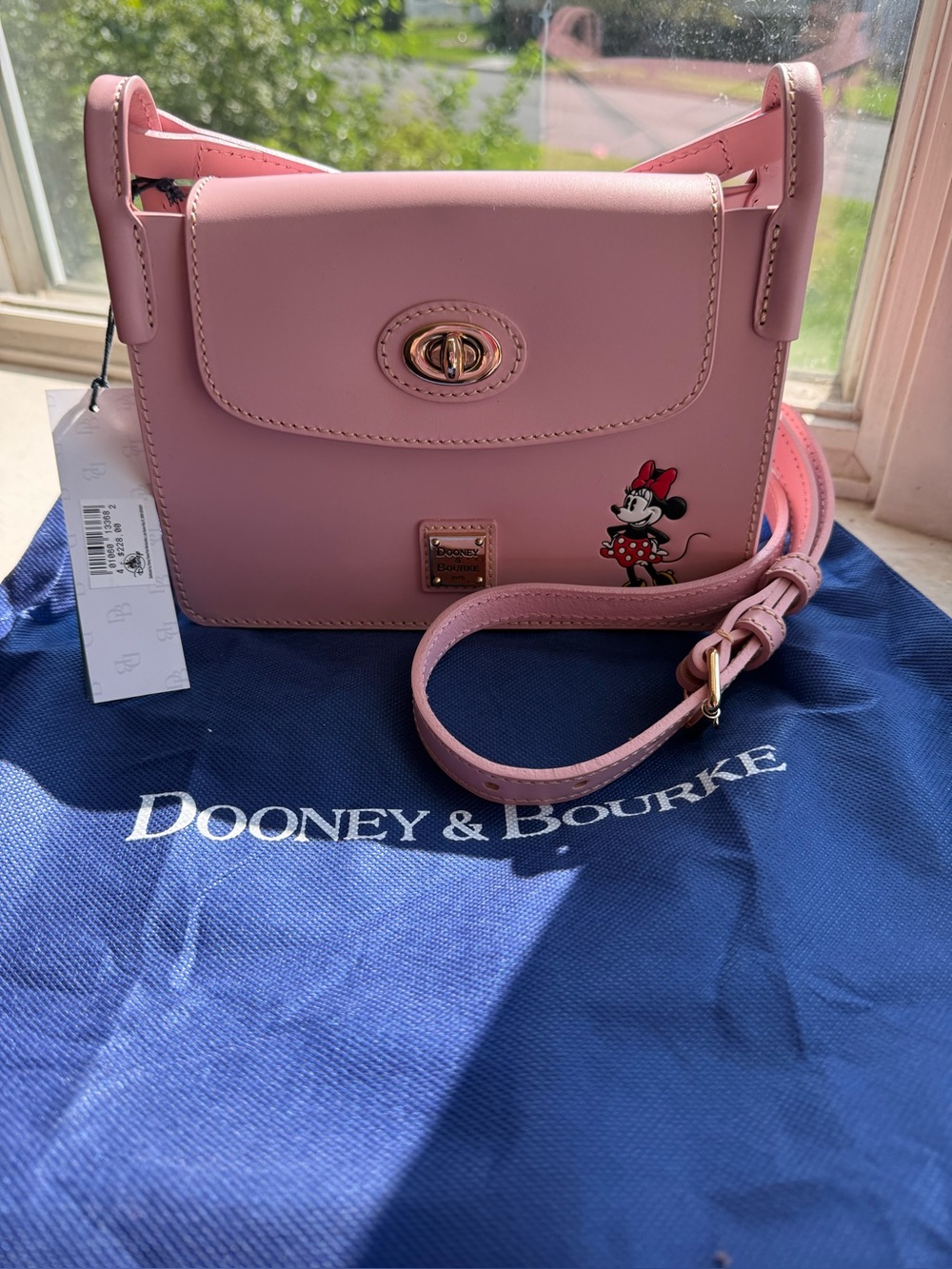 Dooney & Bourke Pink Minnie Mouse Crossbody Purse